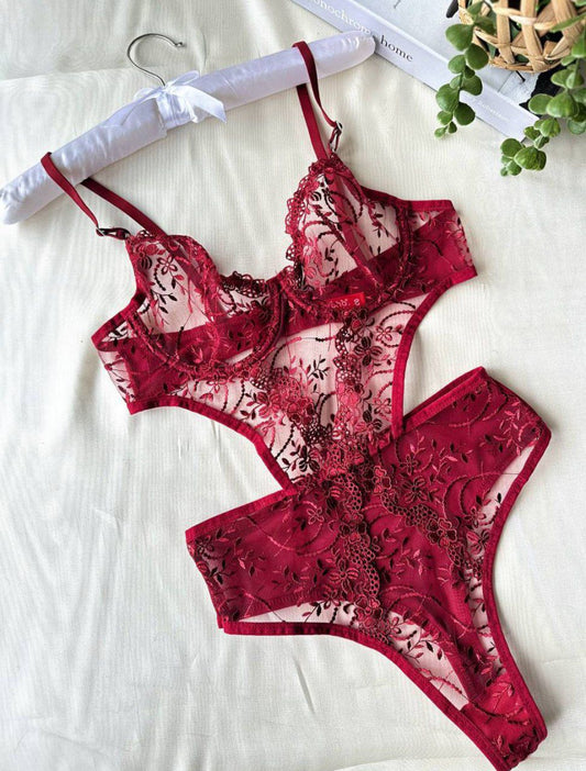Body en dentelle - Bordeaux PASSION